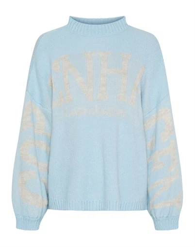 Marta du Chateau - MDCAria Strik - Light Blue/Beige